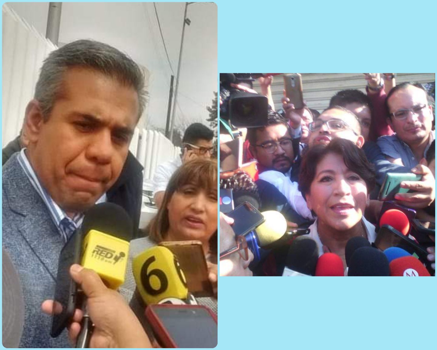 Delfina Gómez y Fernando Vilchis punteros a la gobernatura del Edomex 
