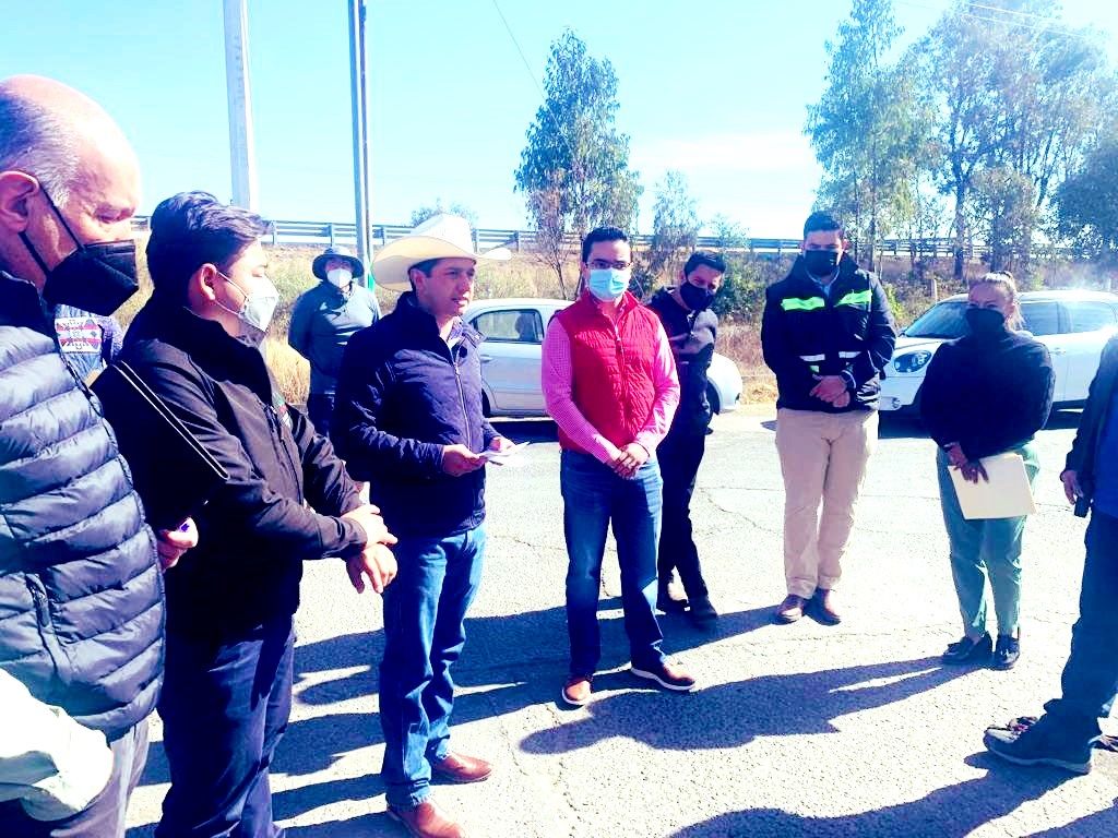 El FIDEPAR apoya trabajos de mantenimiento y vigilancia en el Parque Industrial Jilotepec