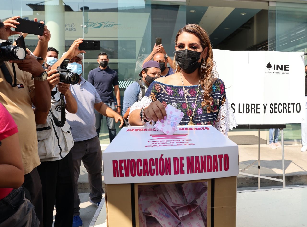LA CONSULTA SOBRE LA REVOCACIÓN DE MANDATO DEL PRESIDENTE EN MÉXICO, ES UN EJERCICIO  HISTÓRICO: EVELYN SALGADO