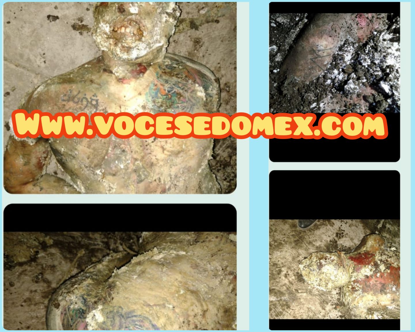 La FGJEM encuentran cadáveres en fosa ubicada en un inmueble de Valle de Chalco 