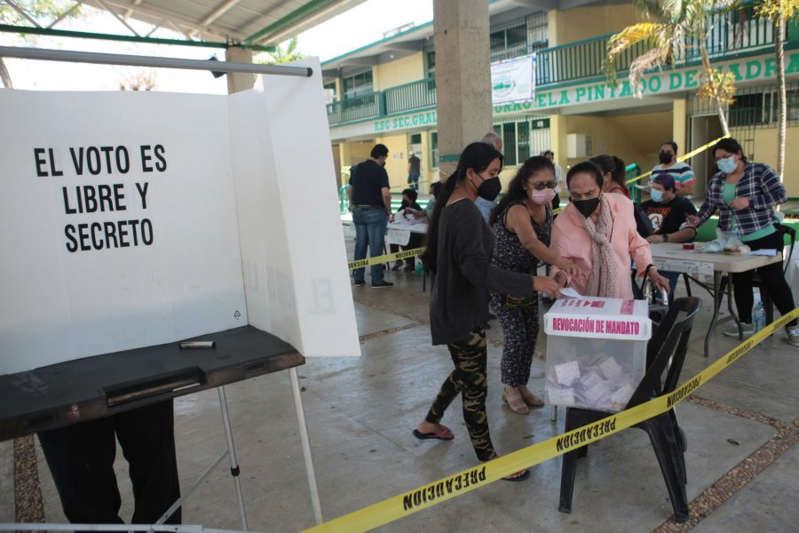 En 4 estados gobernados por Morena, hubo casillas con el 99% de participación e incluso con más votos que electores