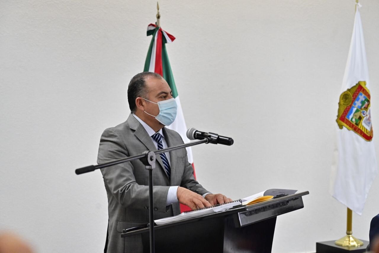 Miguel Gutiérrez responde demandas de Antorcha Campesina