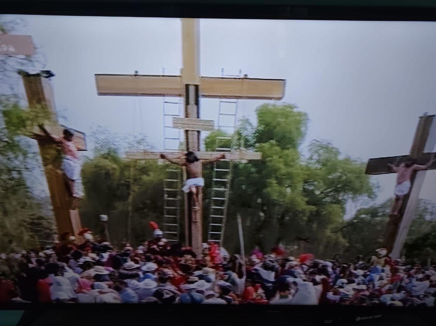 #Así fue la 179 representación de la crucifixión de Cristo en Iztapalapa