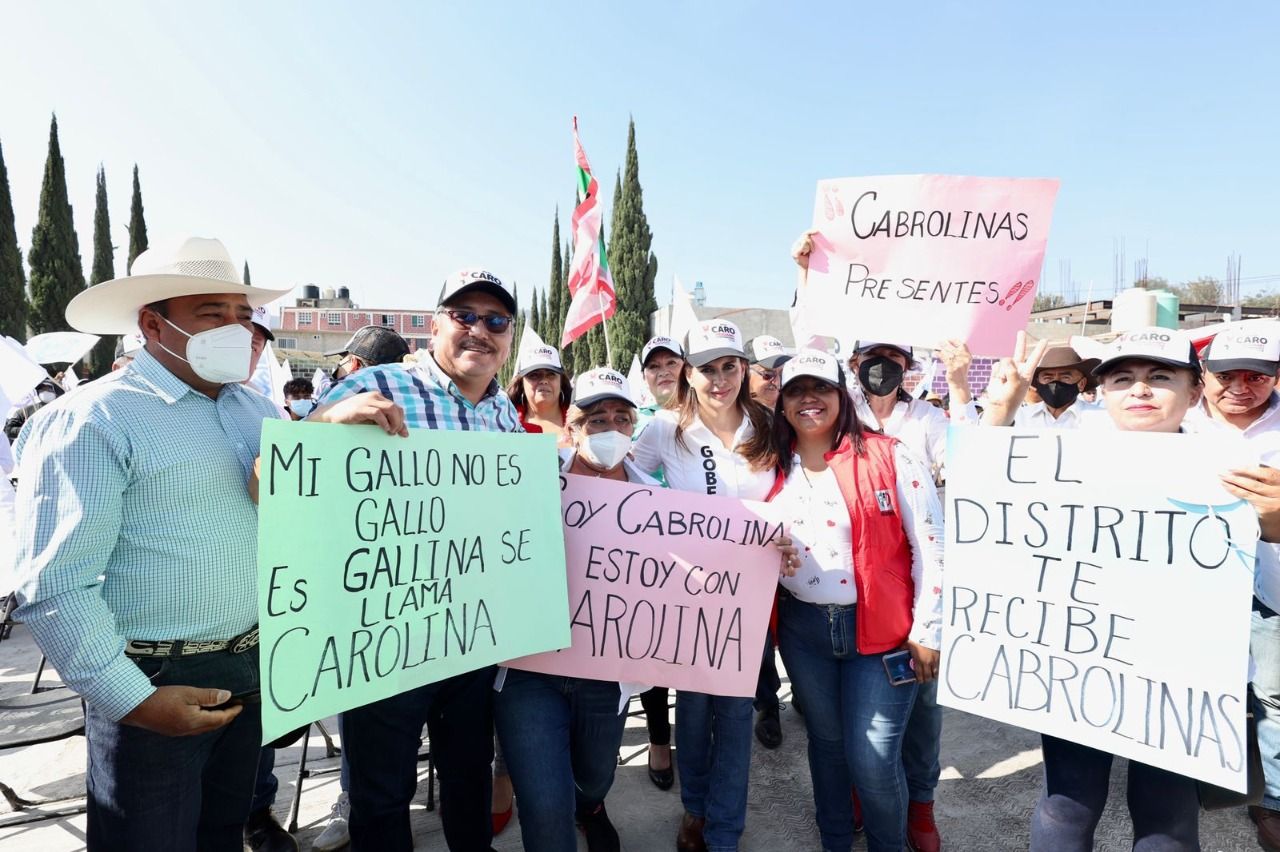 Carolina Viggiano llamó a cerrarle el paso a Morena para impedir que a Hidalgo llegue el autoritarismo y el mal gobierno
