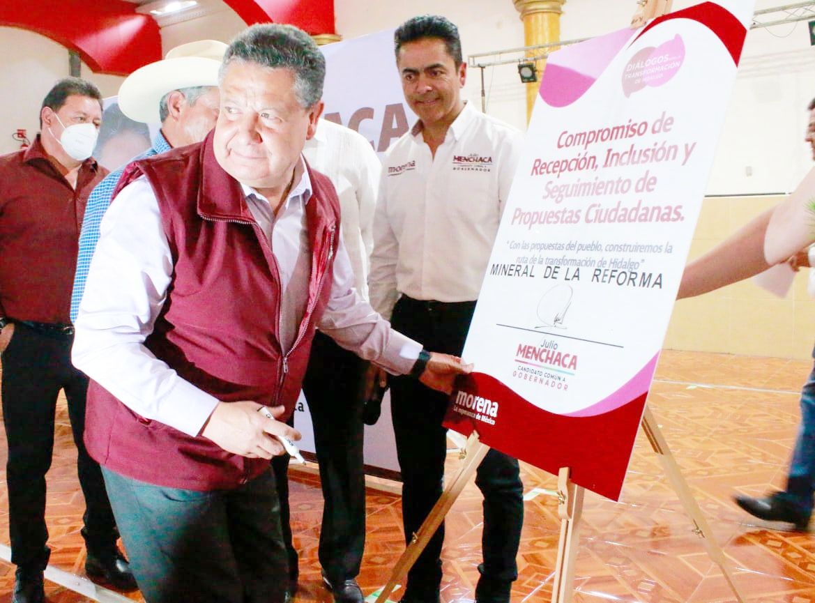 Julio Menchaca construye programa de gobierno con propuestas de la gente  