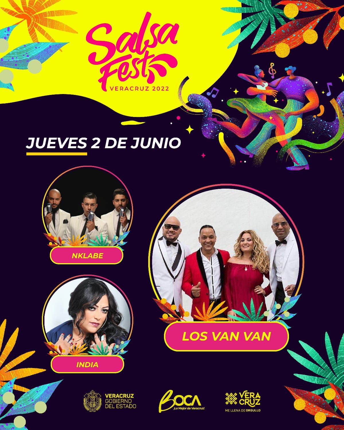 Con el Salsa Fest 2022, regresan los grandes exponentes del género a Veracruz
