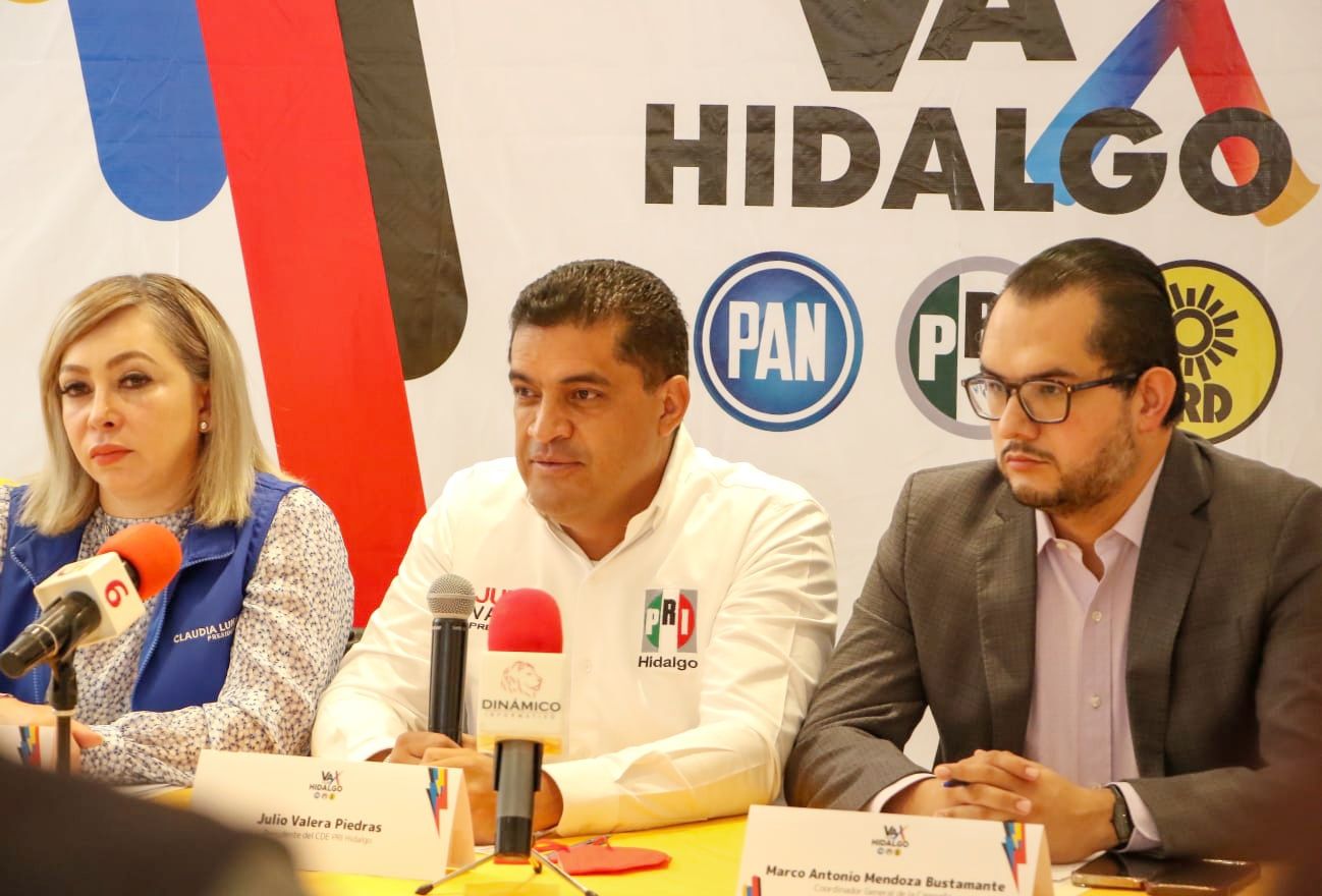 La coalición Va Por Hidalgo denuncia guerra sucia del candidato morenista a la gubernatura