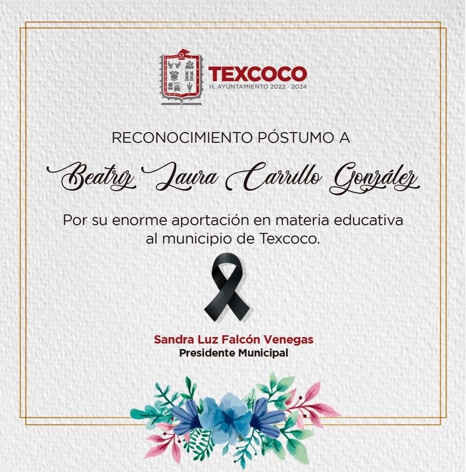 Cientos de Estudiantes Lamentan Fallecimiento de Beatriz Carrillo González 