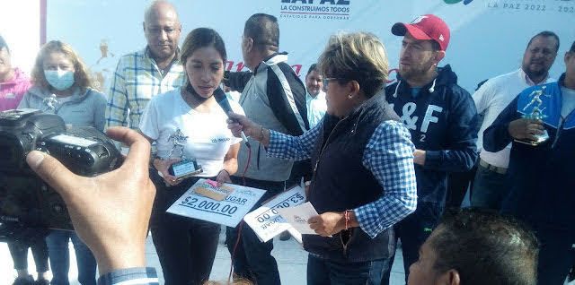 Gobierno de #La Paz llevó a cabo la primera Carrera Atlética #Coincidiendo Contigo: Cristina González Cruz 