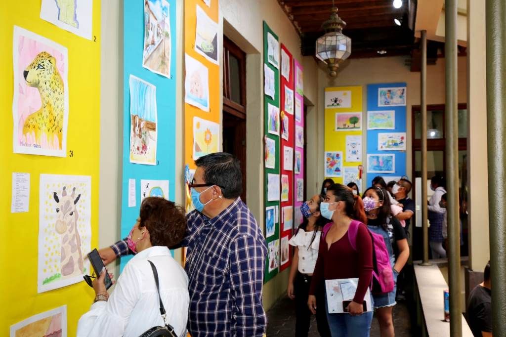 El Museo de la Acuarela mexiquense exhibe piezas creadas por pequeños y jóvenes 