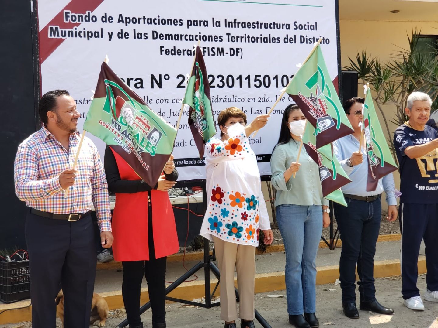 En Nogales banderazo a obras sociales en beneficio de la población