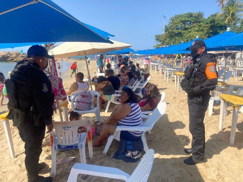 Se otorgó seguridad a turistas en Semana Santa: SSP Guerrero 