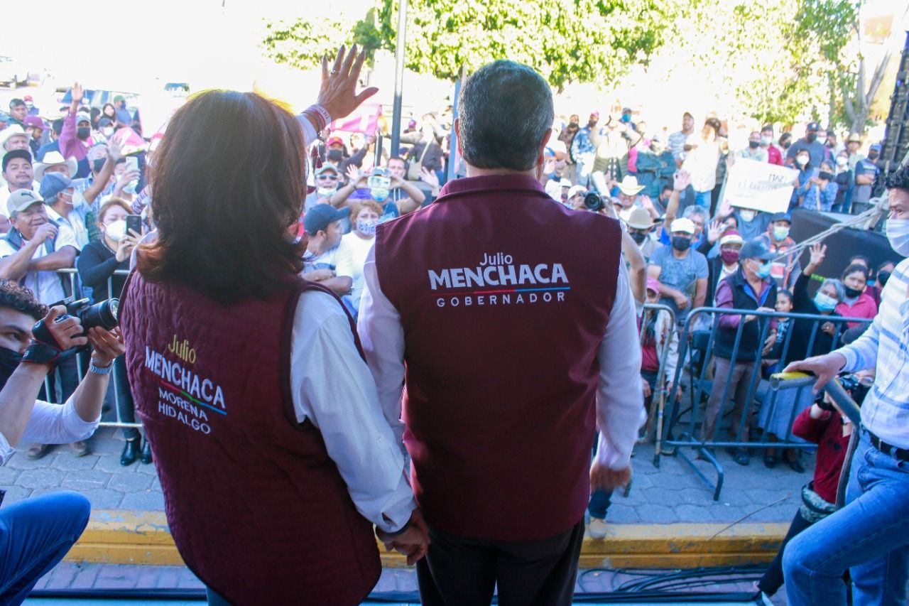 El 5 de junio aterriza completamente la cuarta transformación en Hidalgo: Julio Menchaca
