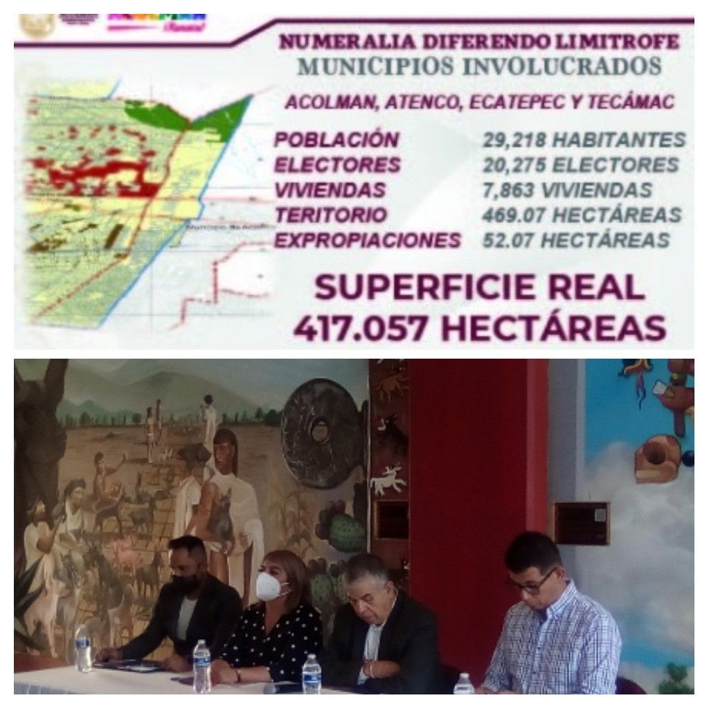 Añejo conflicto territorial entre los municipios de Acolman y Ecatepec, mantienen en incertidumbre a más de 29 mil habitantes 