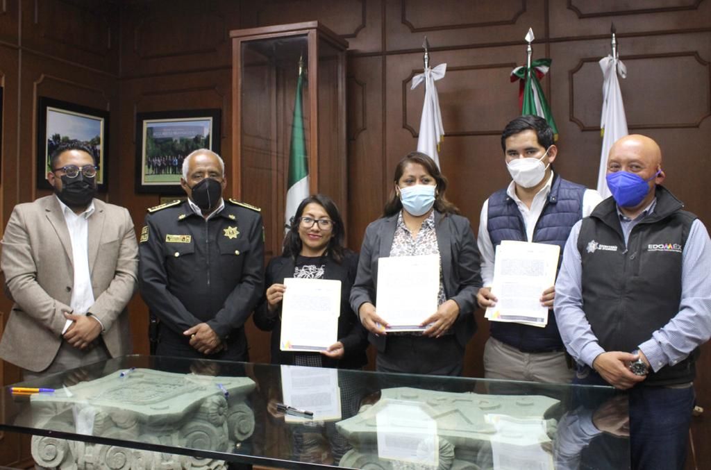 Seguridad Pública Edomex y Chimalhuacán Firman Acuerdo de Prevención Social de la Violencia y la Delincuencia 
 