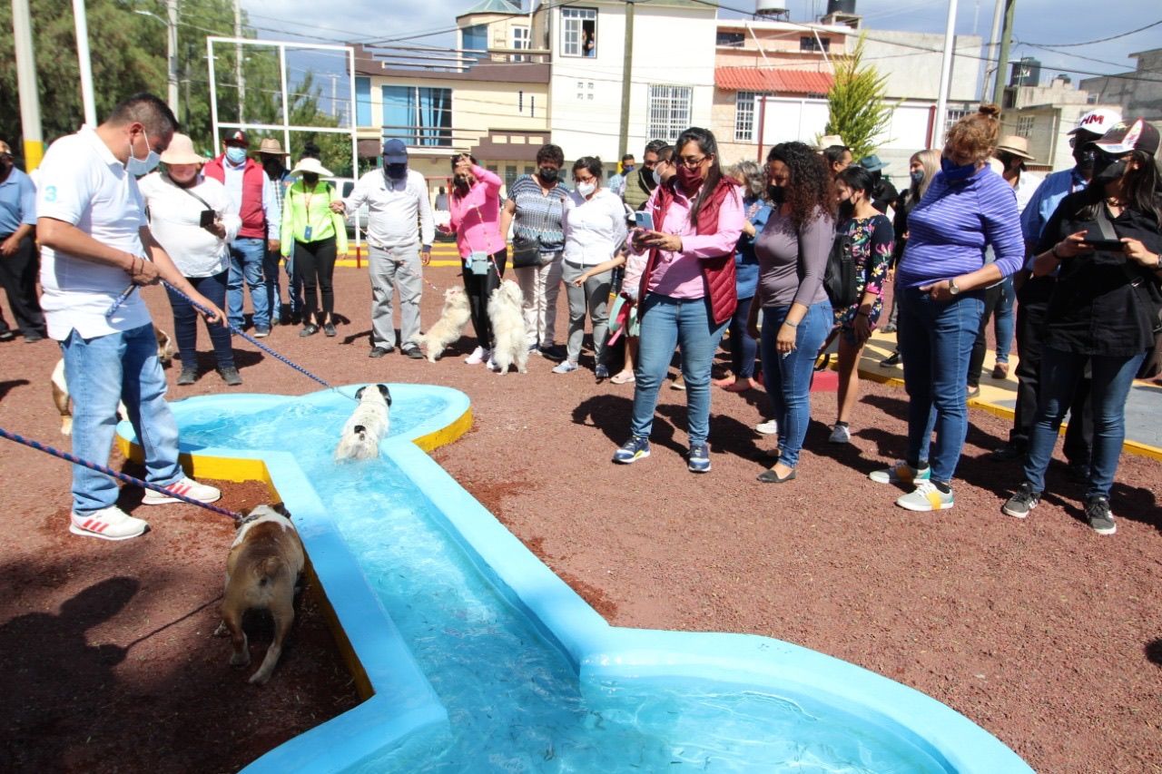 Se inaugura en Texcoco el primer parque temático para canes 