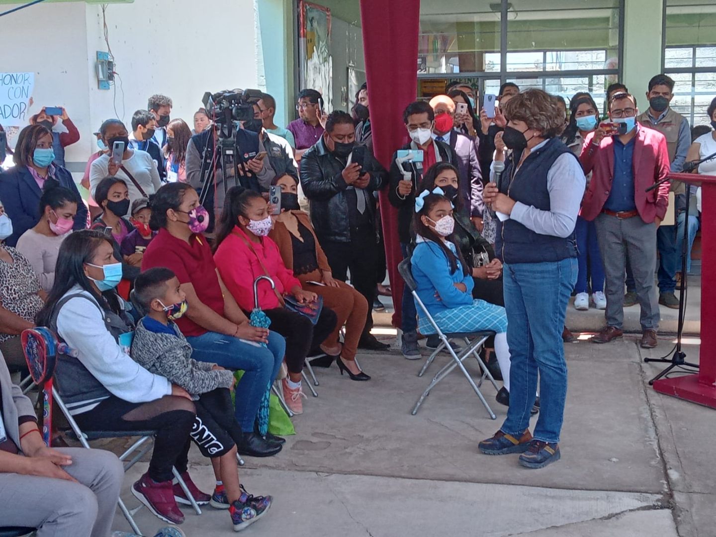Ponen en Marcha Programa ’La Escuela es Nuestra’ en Chimalhuacán 