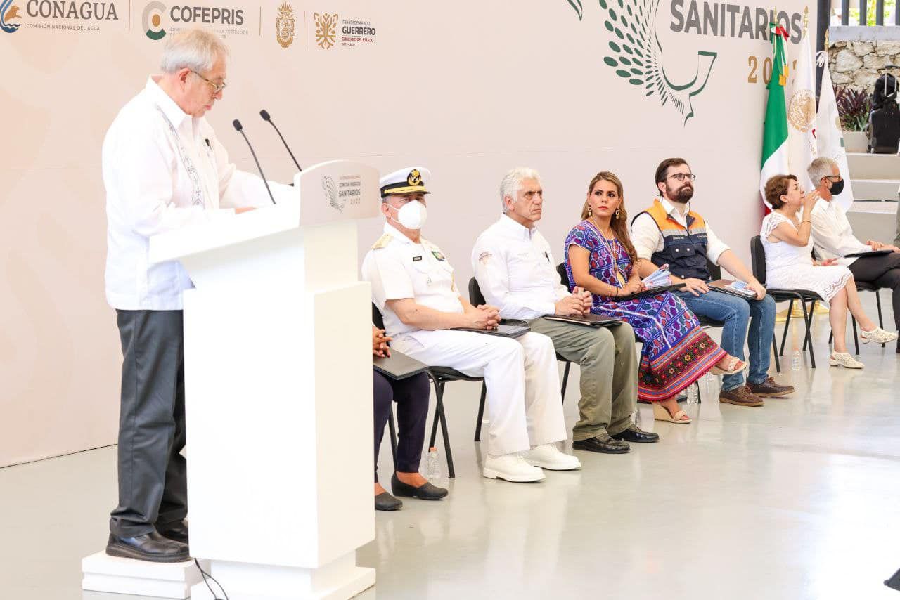 Inauguran Evelyn salgado y Jorge Alcocer Varela la Primera Semana Nacional Contra Riesgos Sanitarios
