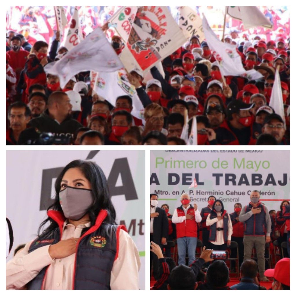Más de ocho mil suteymistas conmemoraron el Día del Trabajo con la alcaldesa Karla Fiesco 
