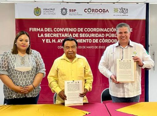 Firman SSP-Ayuntamiento de Córdoba convenio para la implementación del Mando Único