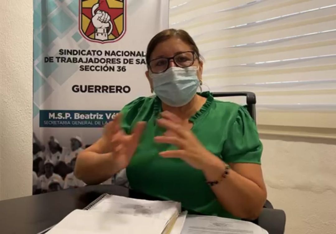 Persisten las violaciones a los derechos laborales en la secretaría de salud de Guerrero: Beatriz Vélez