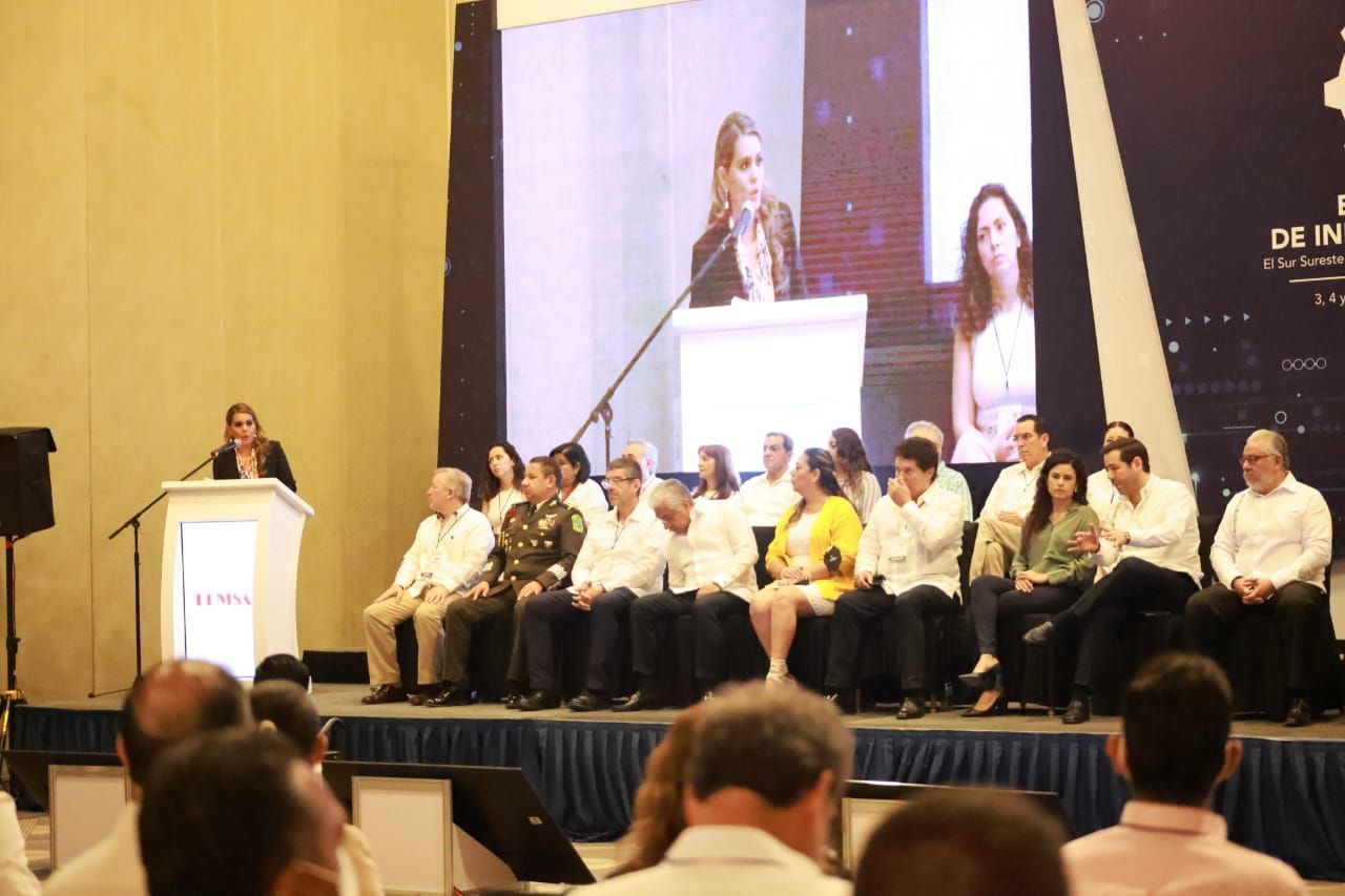 Inaugura Evelyn Salgado el Encuentro de Industriales 2022, el Sur Sureste de Concamin
