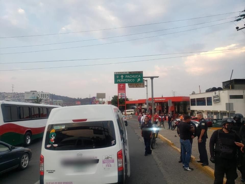 Policía de Tlalnepantla  Frustra Asalto a Pasajeros de Transporte Público
