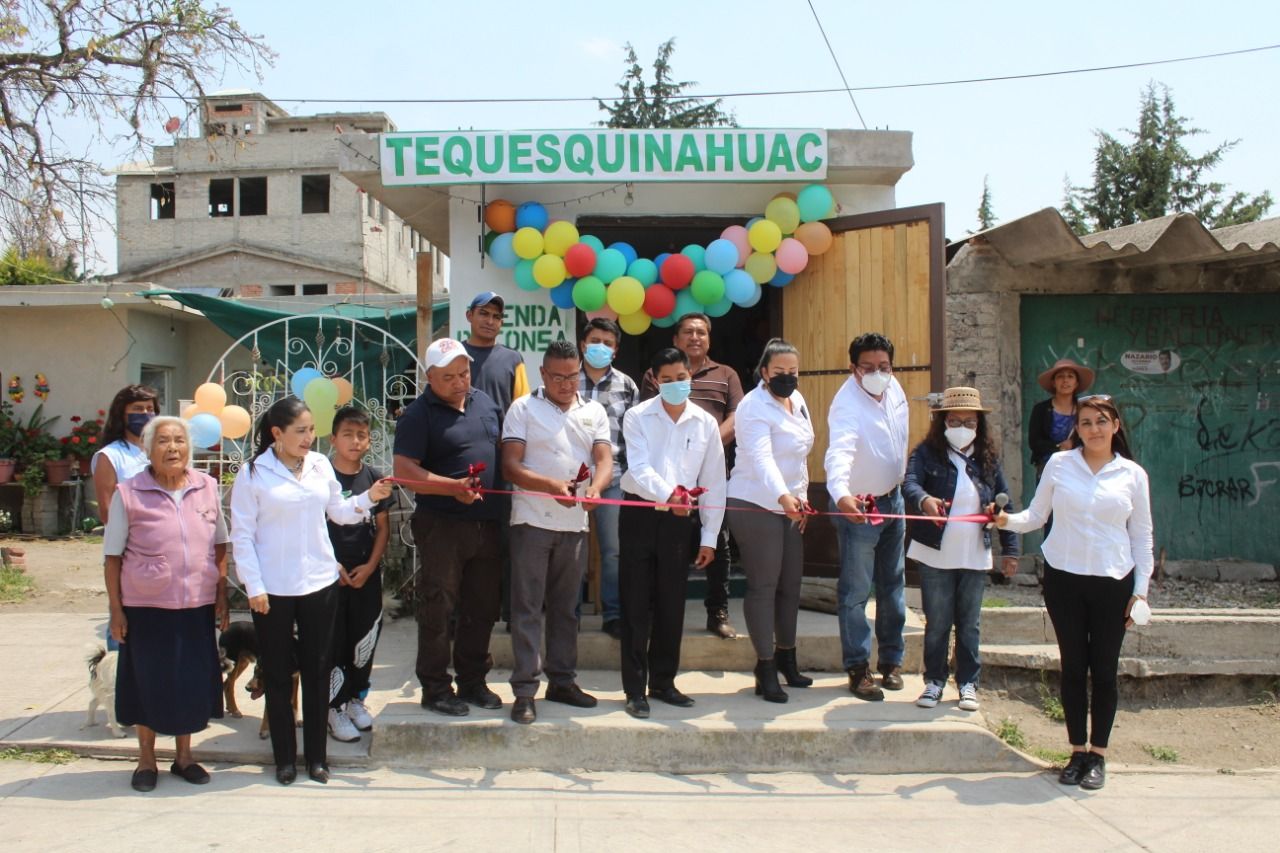Inauguran Tienda Diconsa en Tequexquinahuac, Texcoco 