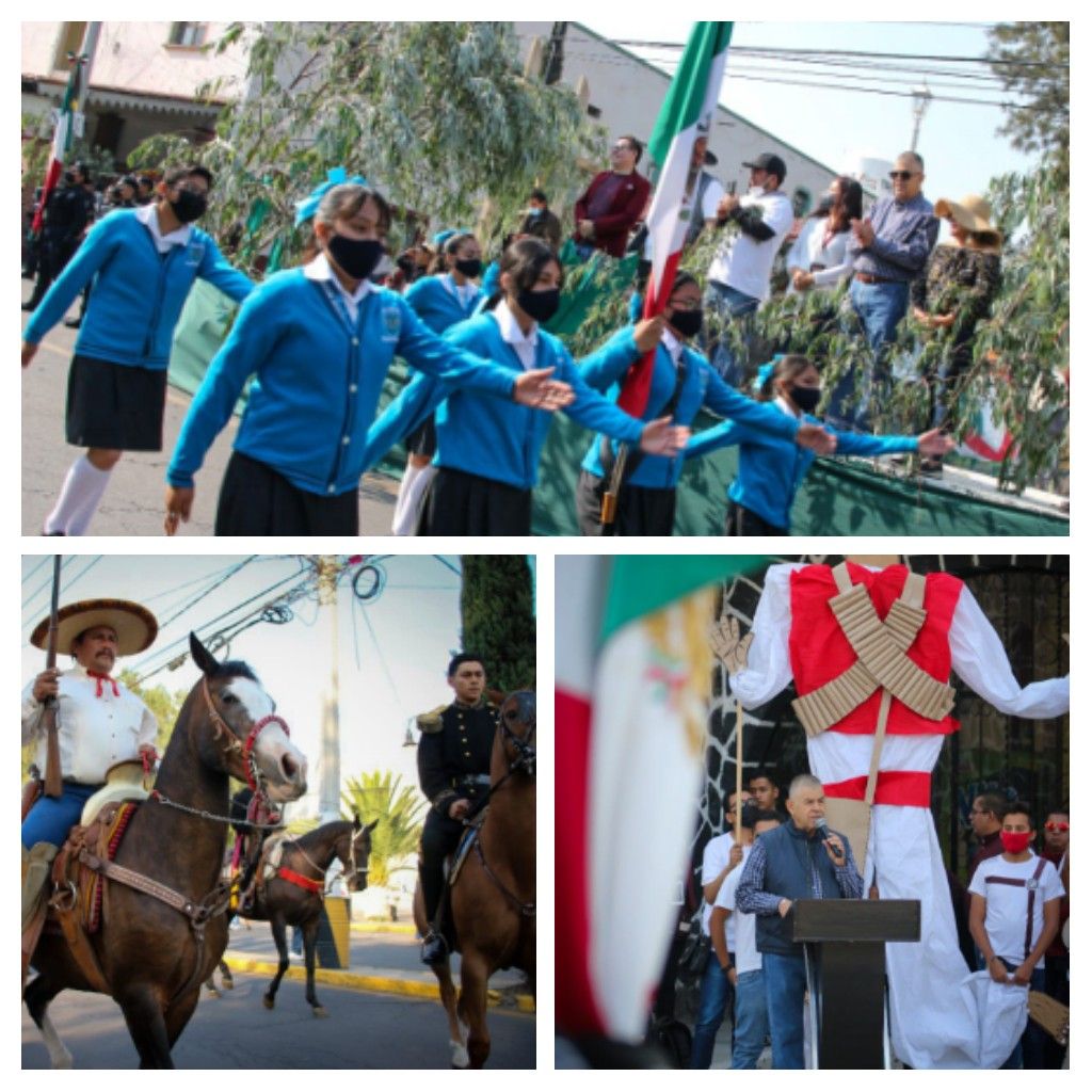Municipio de Acolman conmemora el 160 aniversario de la Batalla de Puebla