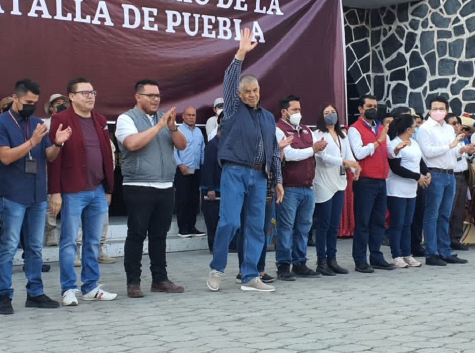Rememoran el CLX  aniversario de la Batalla de Puebla en Acolman