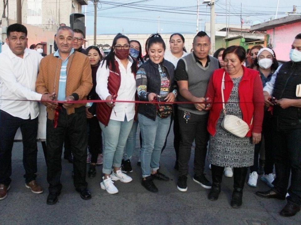 Rehabilitan red de agua potable en la población de San Felipe en Texcoco
