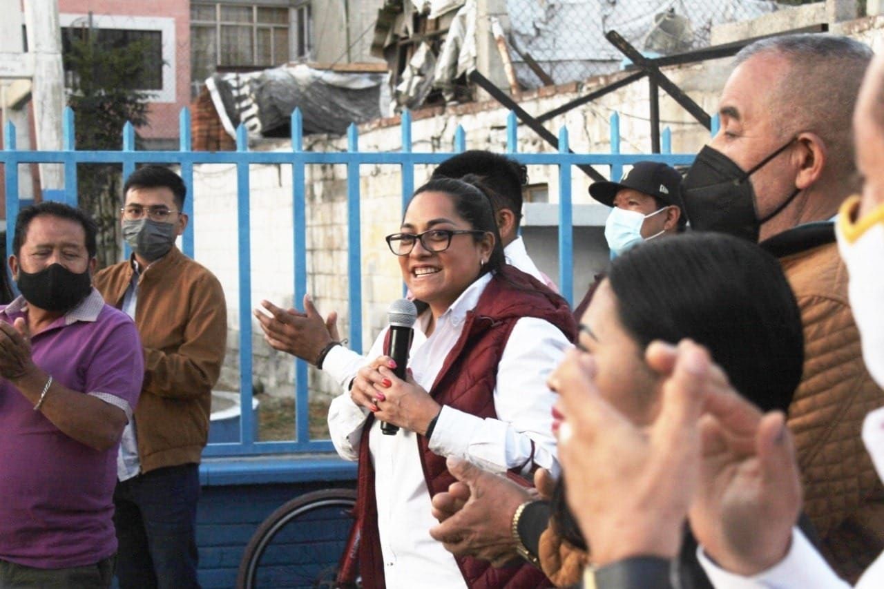 Se rehabilita red de agua potable en
la comunidad de San Felipe en Texcoco