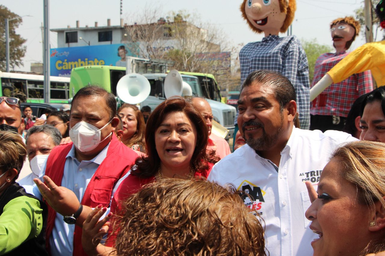 Candidato al Gobierno de Oaxaca, Alejandro Avilés, 
en su Gira por el Oriente del Estado de México Visita Neza
