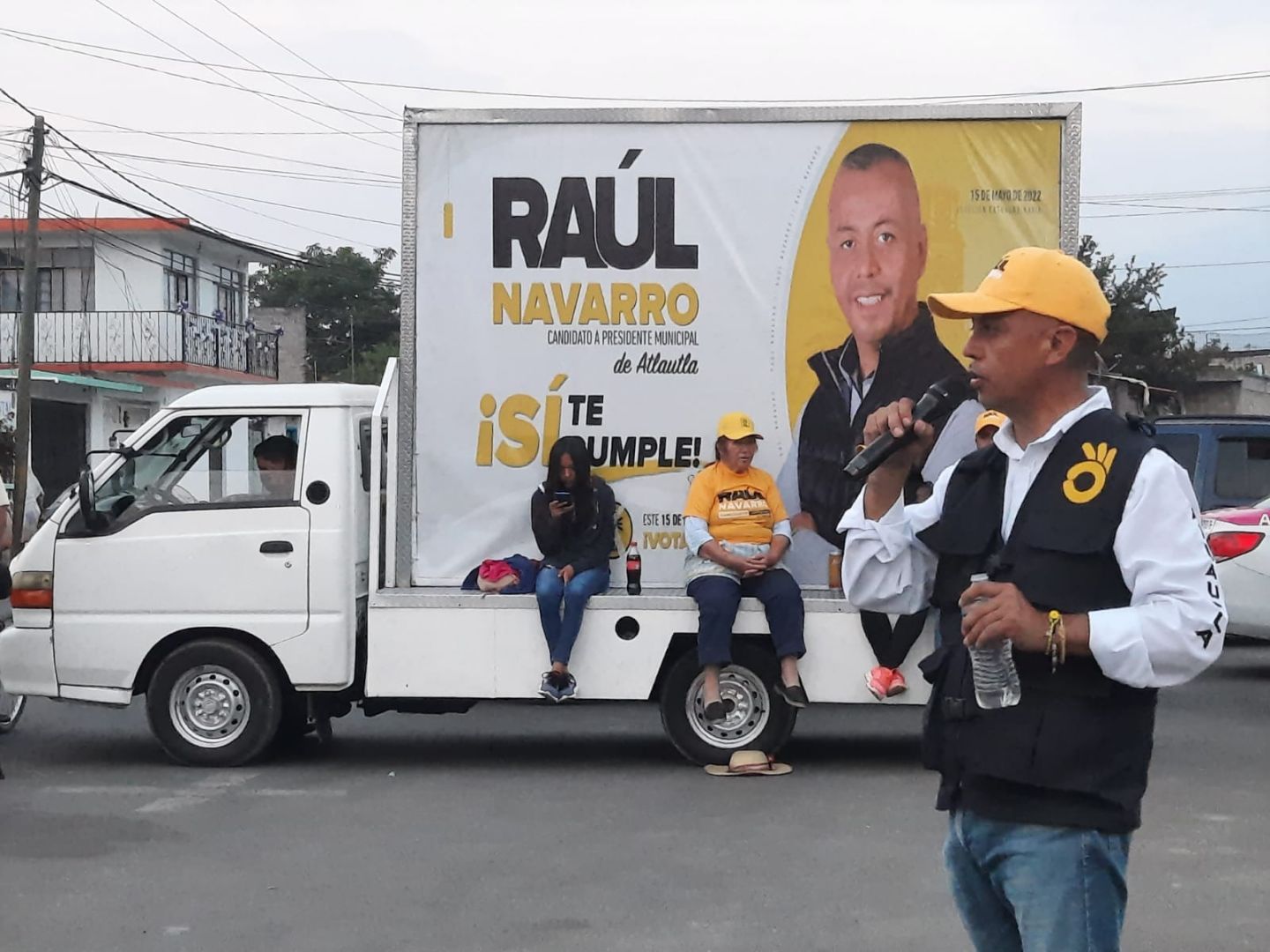 ’Encabezaré un gobierno de experiencia y
resultados para Atlautla’: Raúl Navarro Rivera.