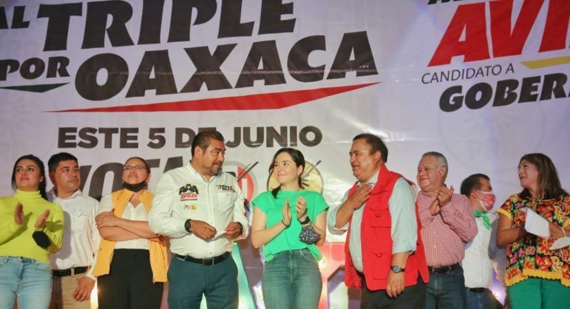 Pablo Bedolla acompaño al candidato Alejandro Avilés, en su gira por el EDOMÉX