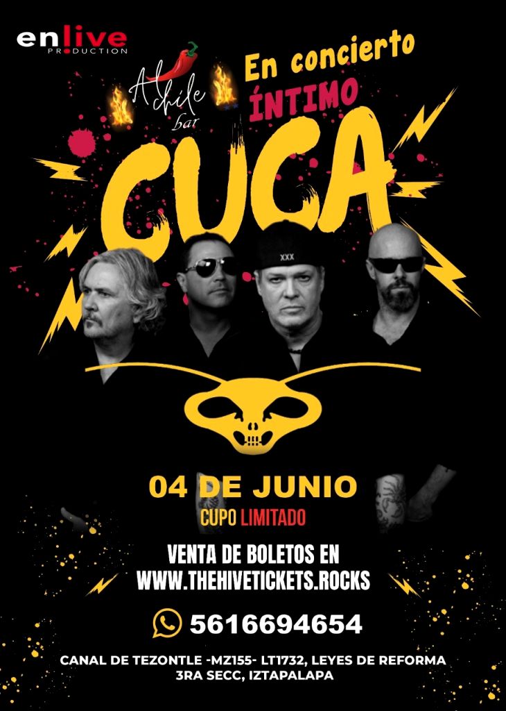 La Cuca hará show en la CDMX