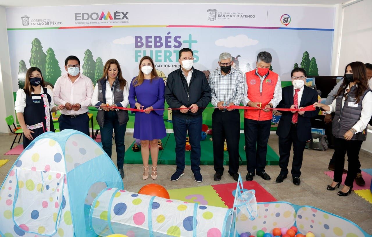 Inaugura GEM Sedes Municipales
del Programa Bebés Más Fuertes.