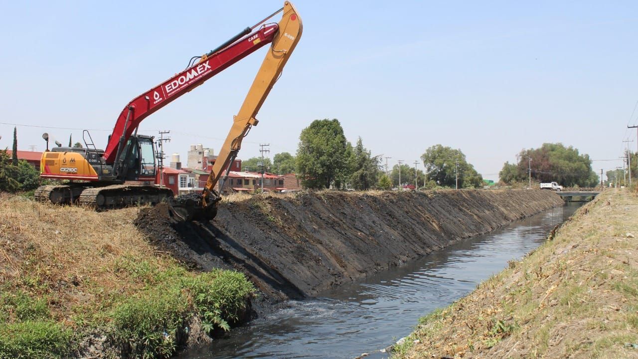 Desazolva Caem más de 407 kilómetros en redes
de drenaje en lo que va de la temporada de estiaje.