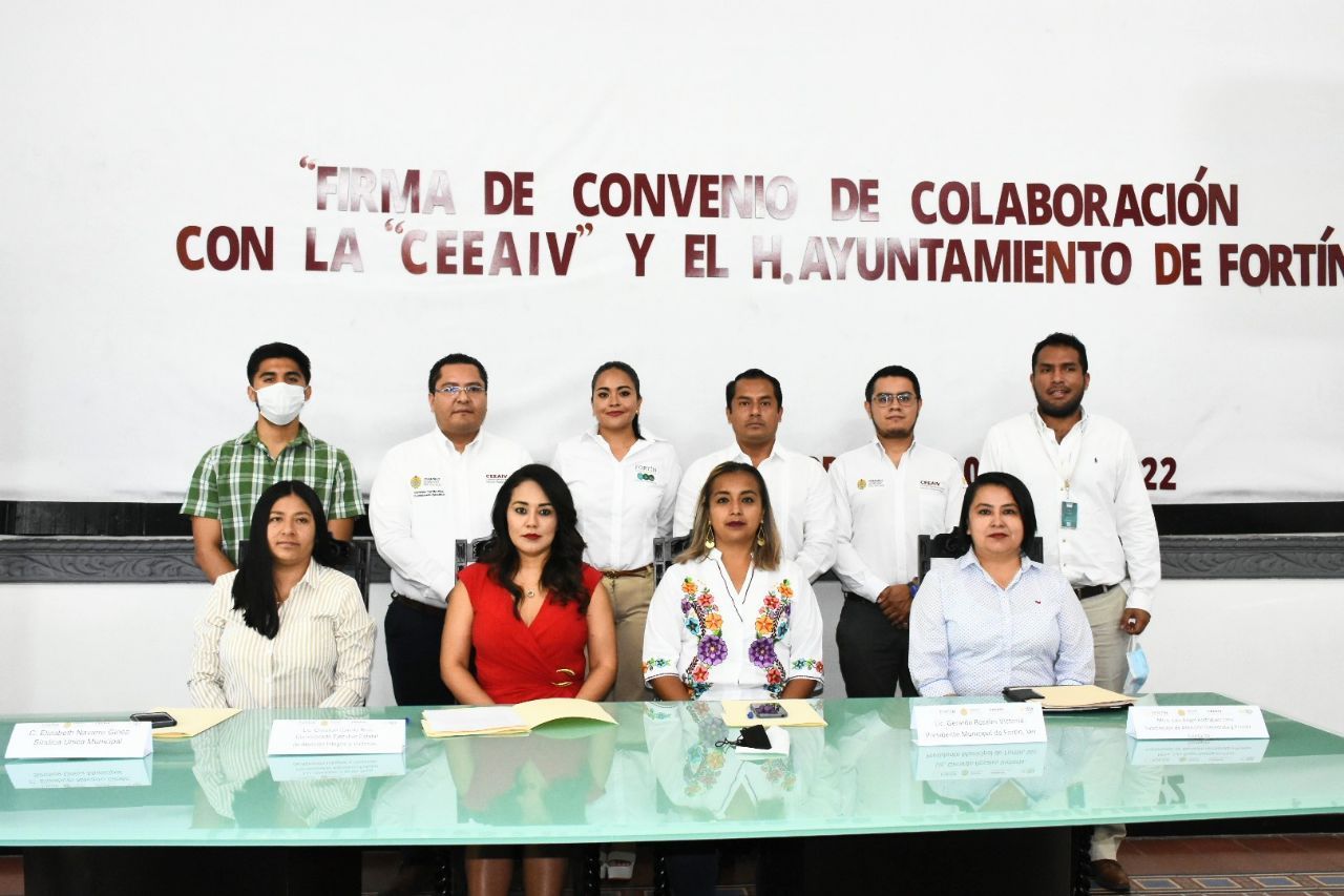 Firma convenio Ayuntamiento con Comisión Ejecutiva Estatal de Atención Integral a Víctimas