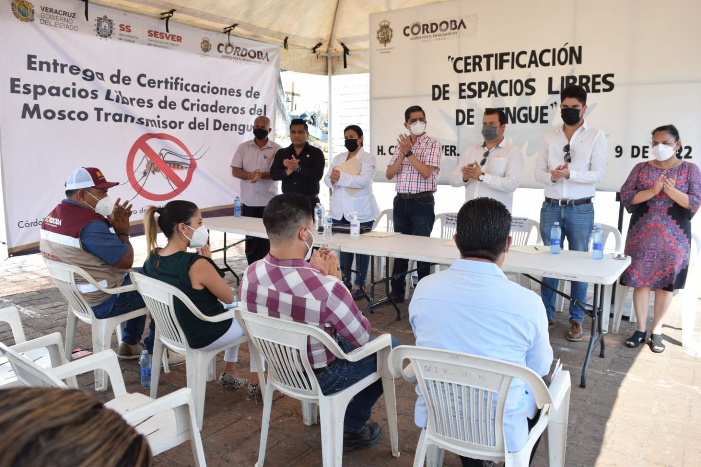 Certifica Jurisdicción Sanitaria panteones municipales como espacios Libres de Dengue 