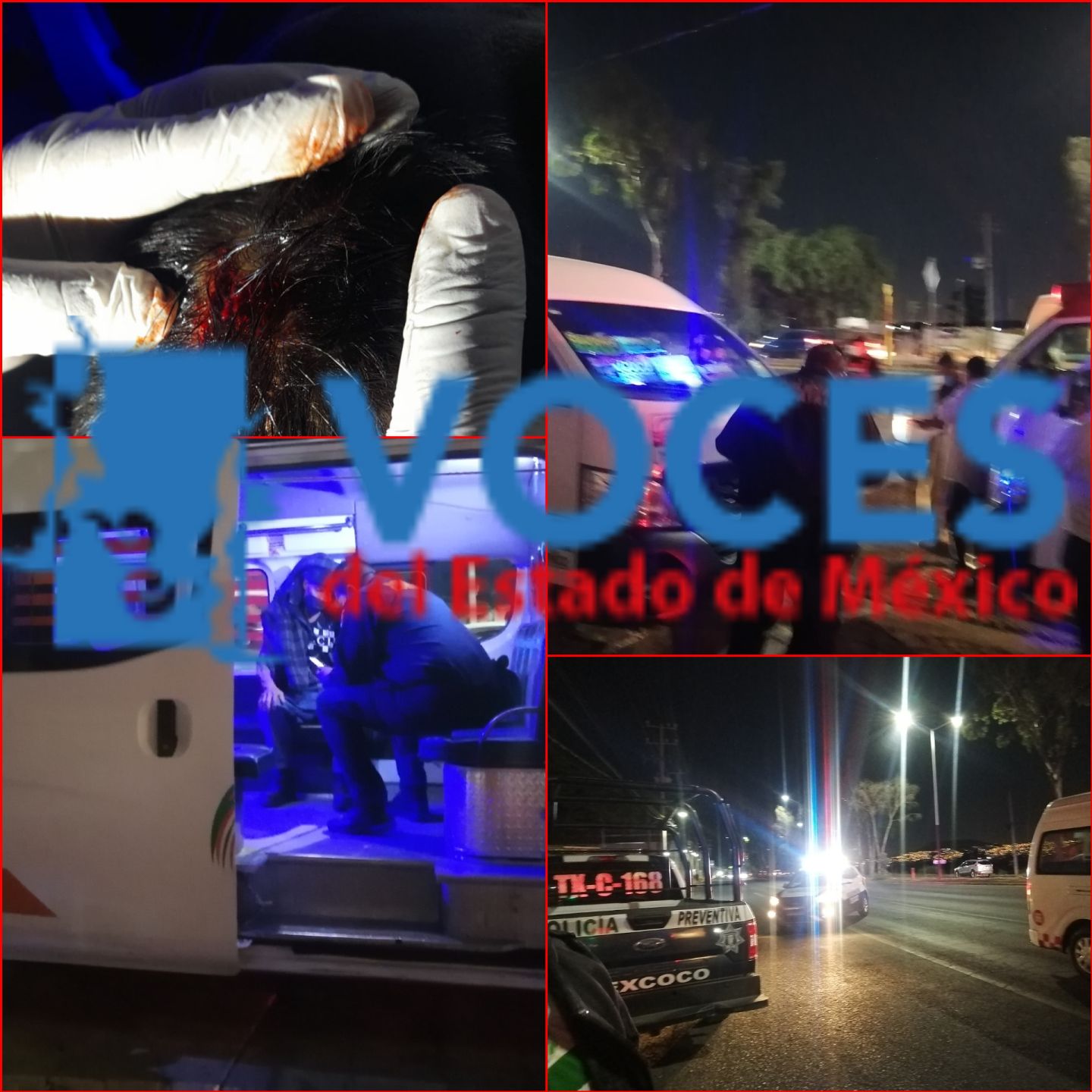 Ratas asaltan transporte público a la altura de puerta Texcoco, carretera Los Reyes la Paz - Texcoco