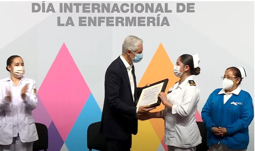 Alfredo del Mazo, presente en la conmemoración del Día Internacional de la Enfermería