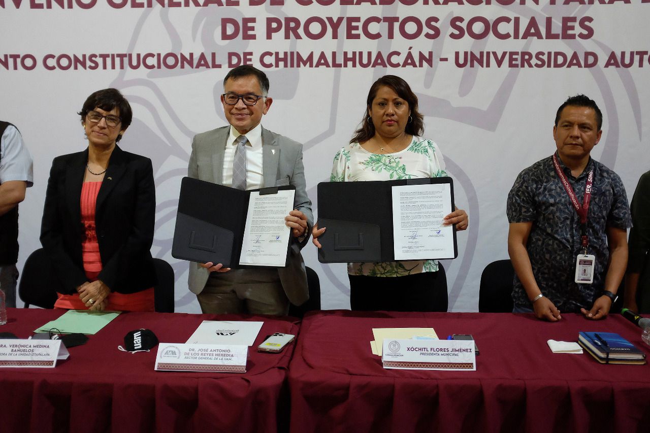 A través de Convenio Otorga UAM Intranet y Probable Donación de Microcomputadoras a Chimalhuacán  