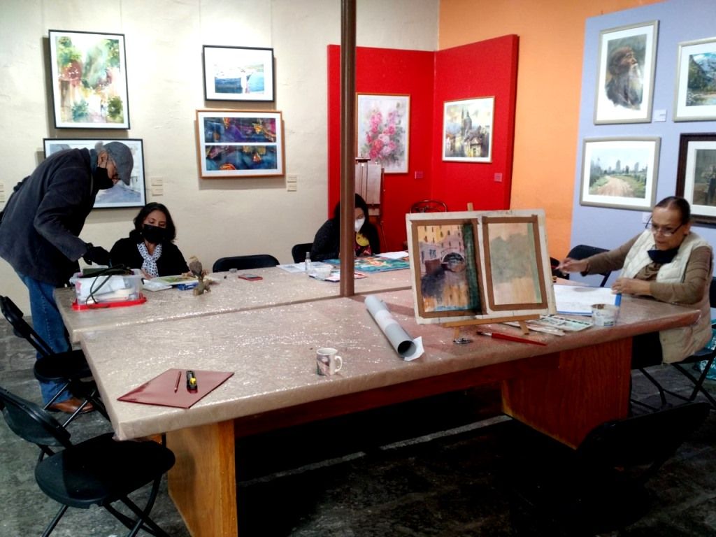El Museo de la Acuarela imparte talleres permanentes para adultos