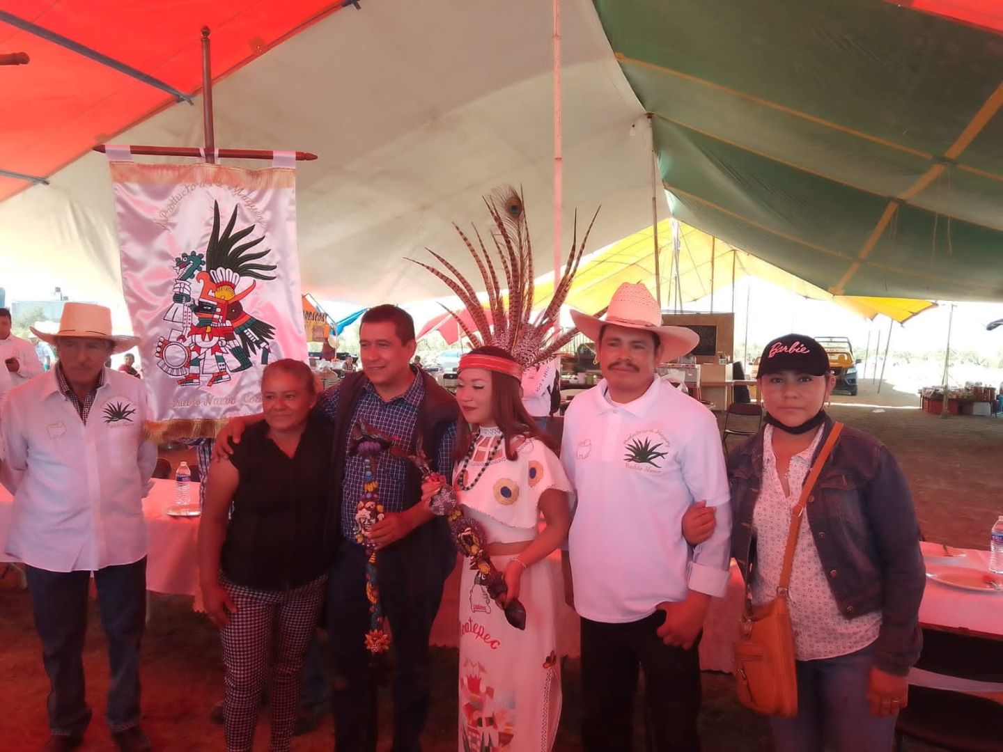  Cierre de la 2a feria del pulque en Pueblo nuevo Coatepec, asistío el alcalde Felipe Arvizu 