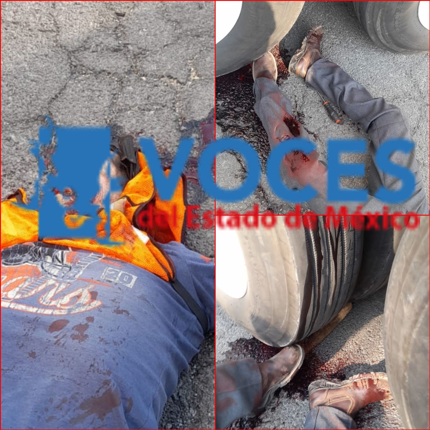 Llantas de unidad pesada matan a hombre en la Purificación Texcoco. 