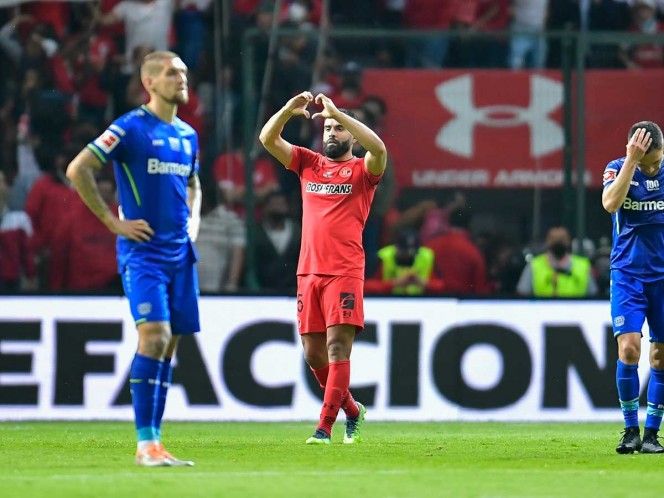 Toluca y Bayer 04 Leverkusen hicieron vibrar el Nemesio Diez