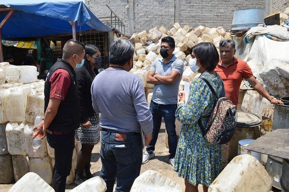 Gobierno de Chimalhuacán atiende denuncia ciudadana por negocio de aceite quemado