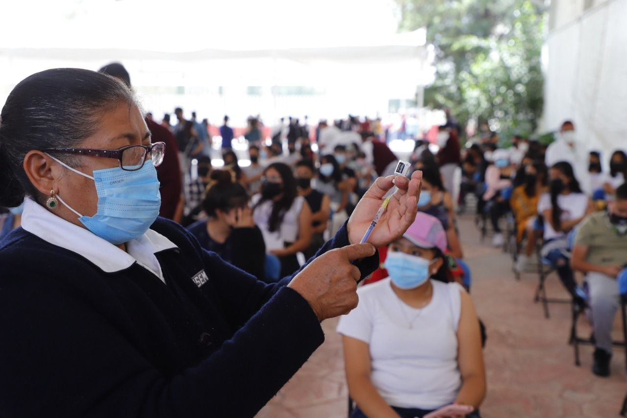 Concluye la vacunación contra el Covid-19 a menores de 12 a 13 años en Tecámac