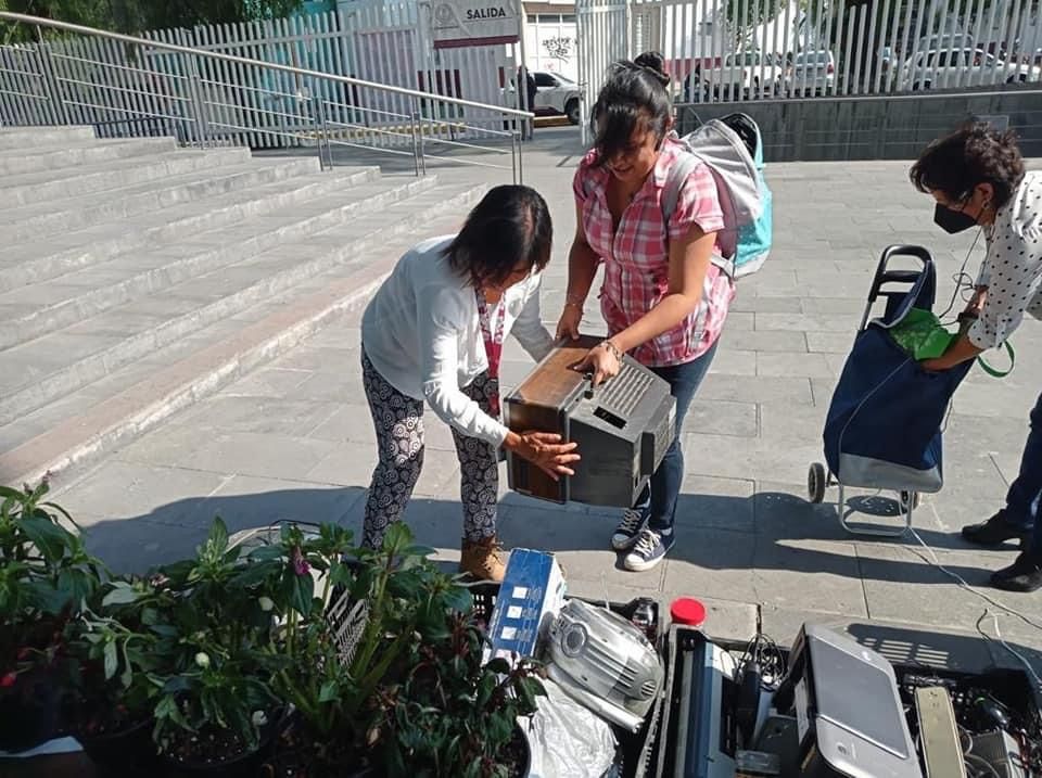 Instalan Centro de Acopio de Residuos Electrónicos en Chimalhuacán 